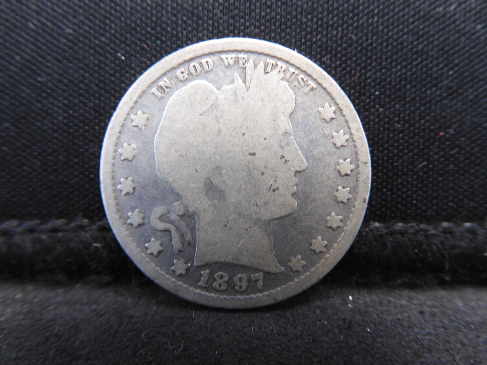1897 Barber Quarter (1 of 2)