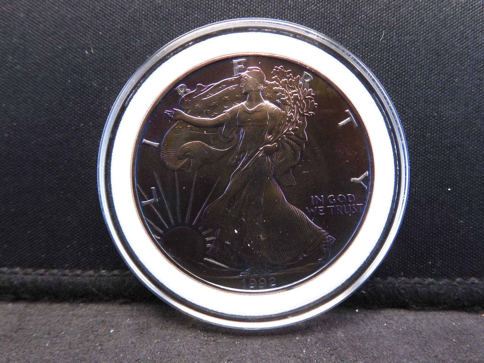 Monster Mutant Toner 1992 Silver American Eagle Crazy (1 of 2)