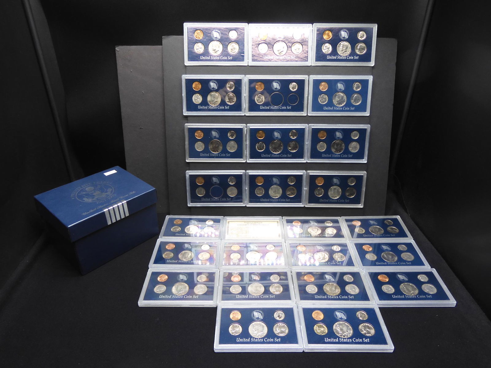 25 Years of United States Mint Coin Sets 1967-1991 in (1 of 11)
