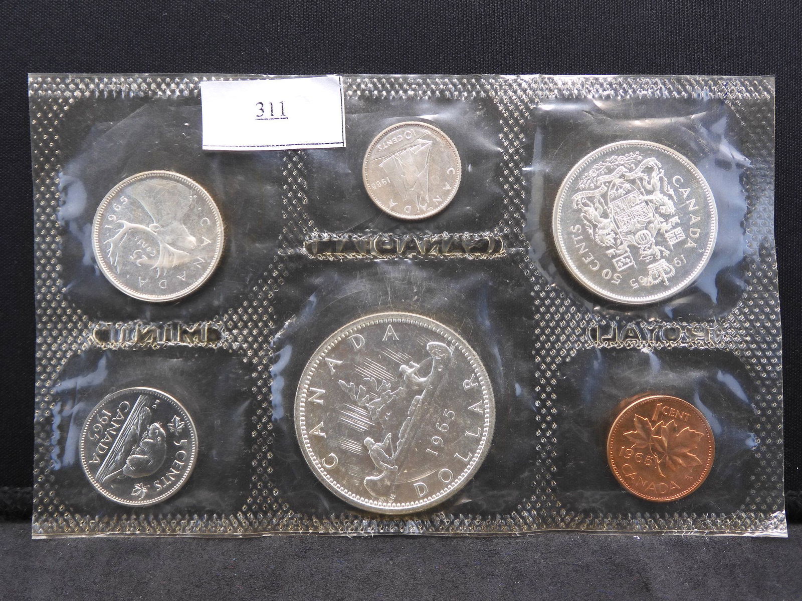 Silver Canada Proof Like Set 1965 (1 of 2)