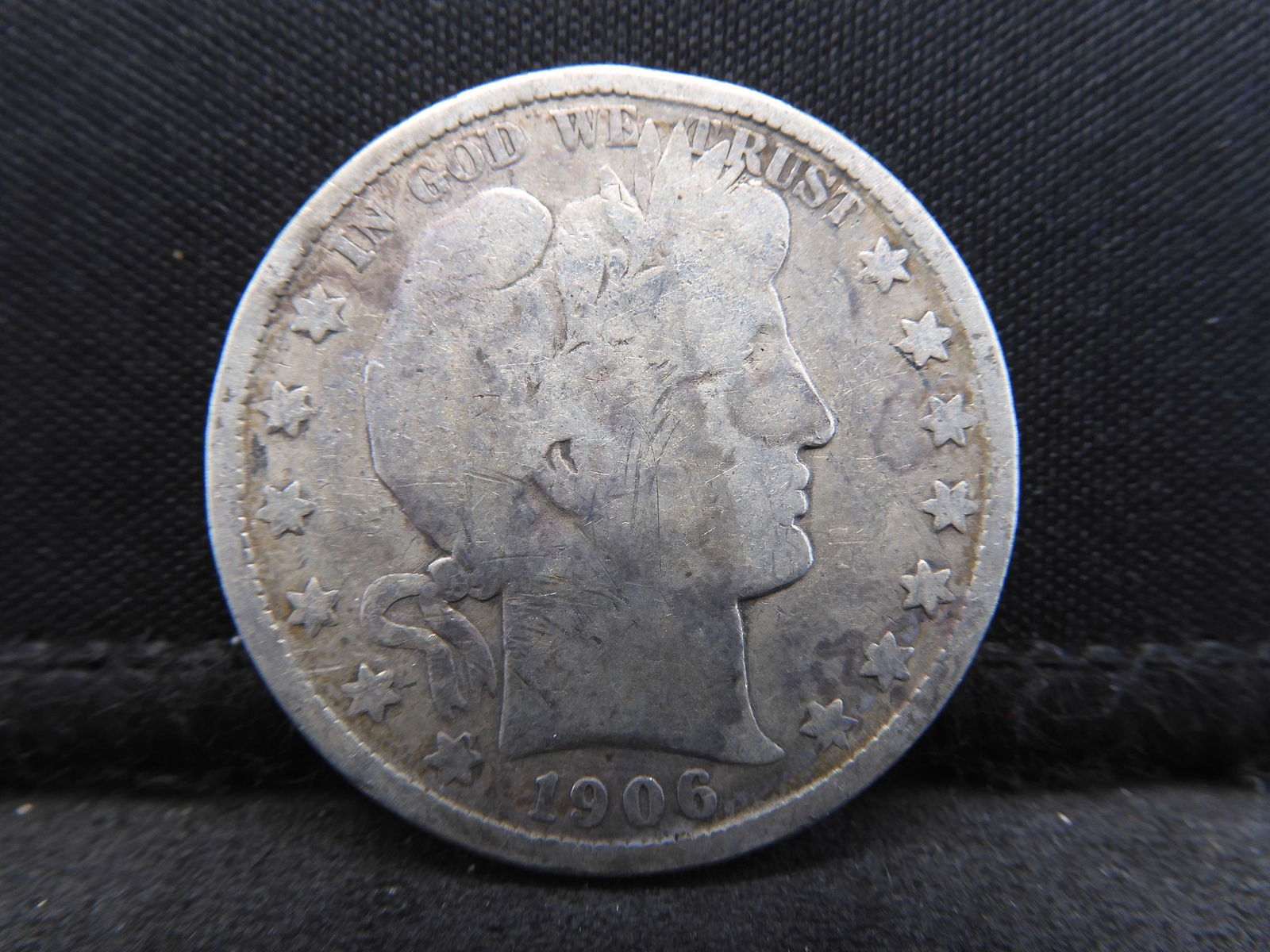 1906 Barber Silver Half Dollar (1 of 2)