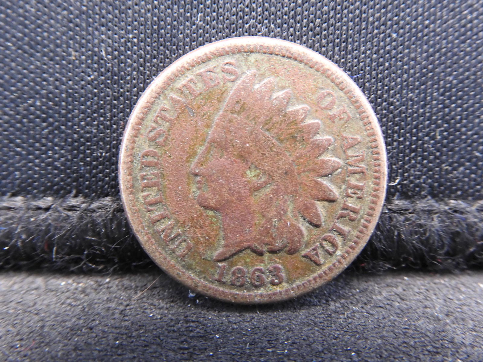1863 Copper Nickel Indian Cent (1 of 2)