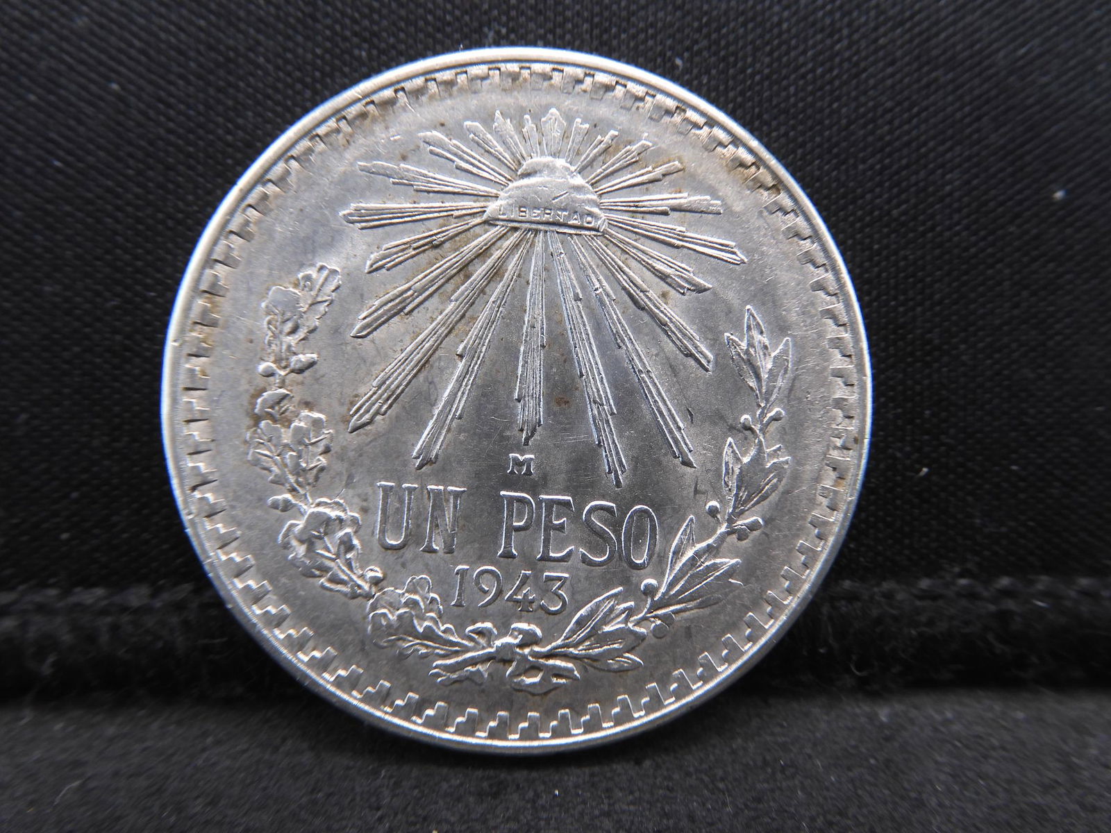 1943 Silver Mexico 1 Peso (1 of 3)