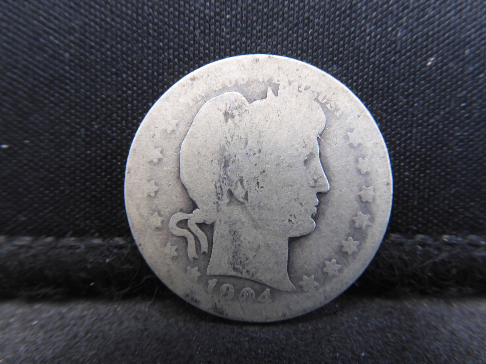 1904 Barber Silver Quarter (1 of 2)