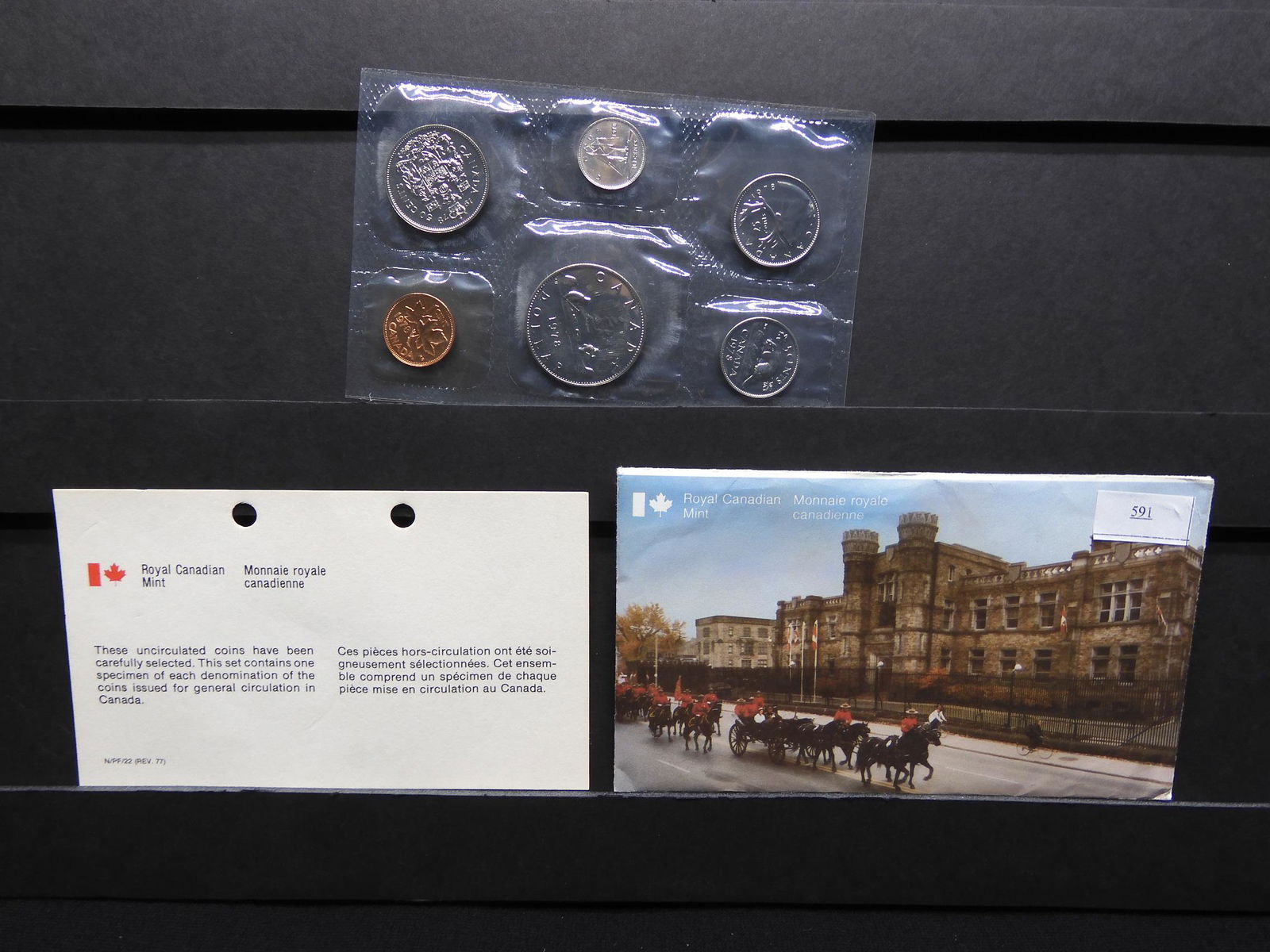 Royal Canadian Mint 1978 Proof Set w/COA (1 of 3)