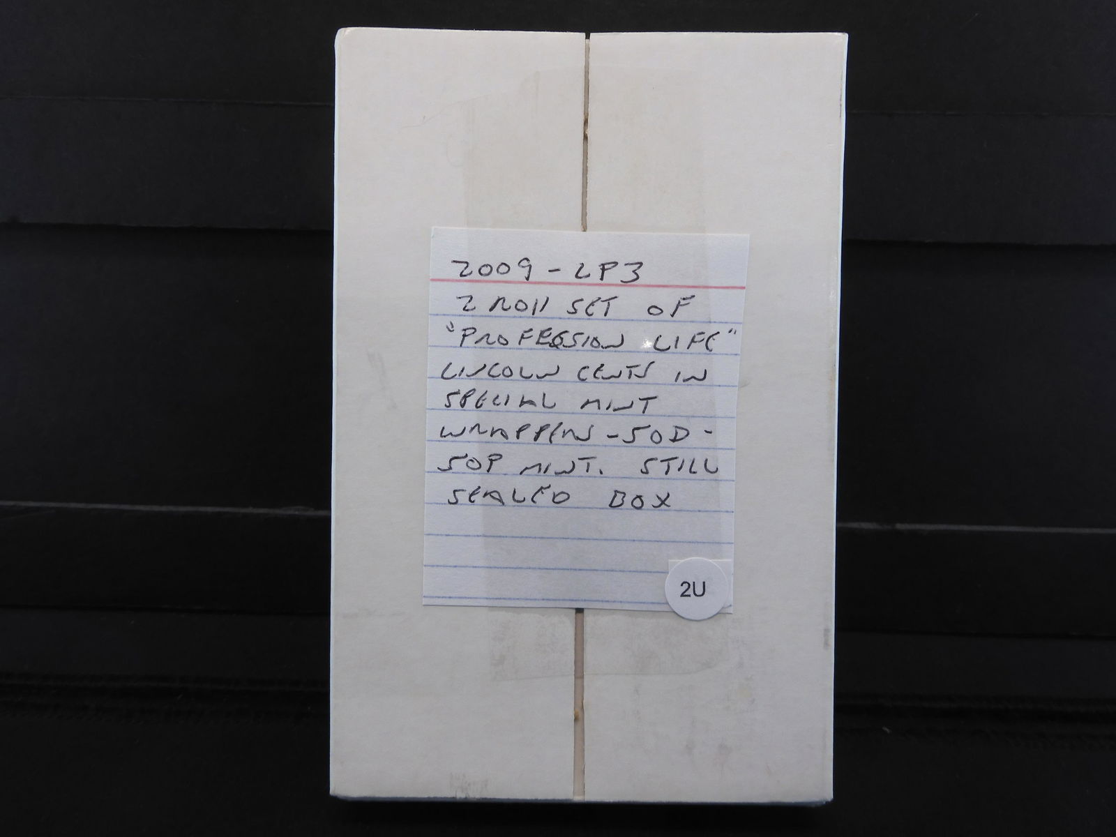 2009 LP-3 Lincoln cent 2 roll set of â€œ Professional (1 of 4)