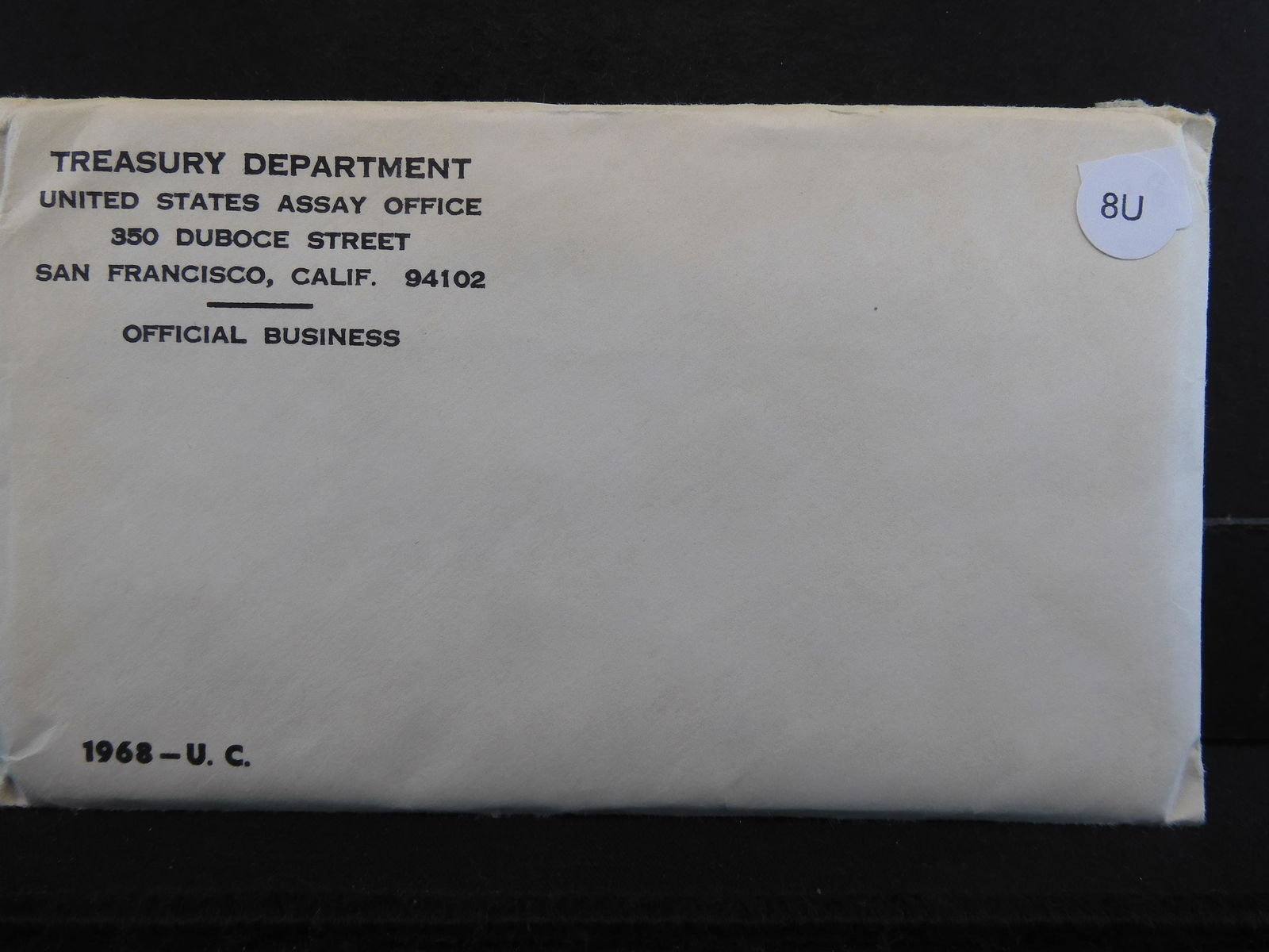 1968 U.S. Mint Set in original sealed envelope. All P (1 of 2)