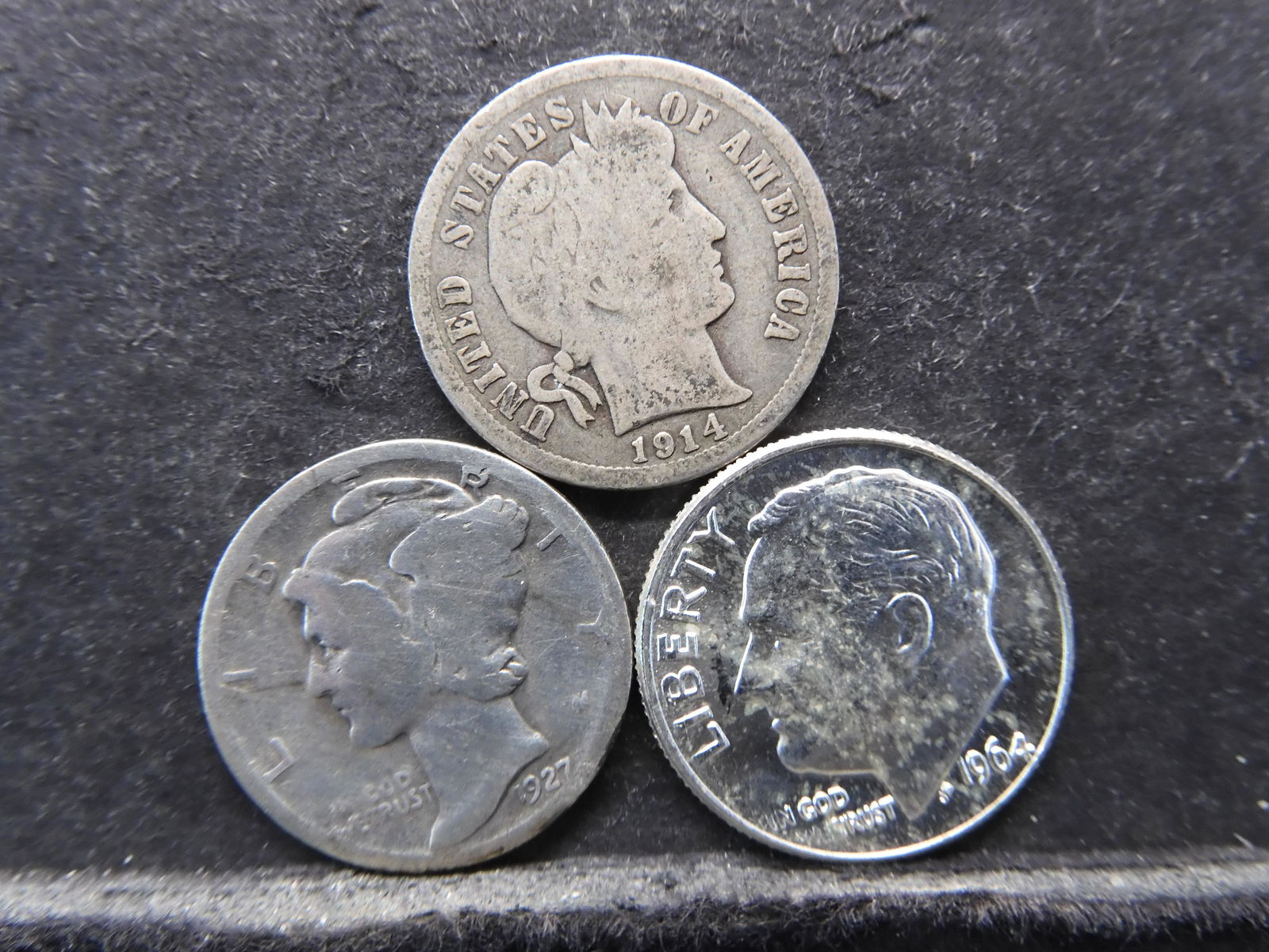 3 ERA SILVER DIMES (90%), (1 of 2)