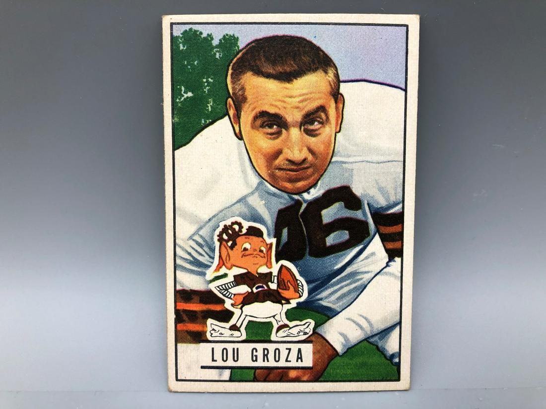 1951 Bowman Lou Groza #75 (1 of 2)