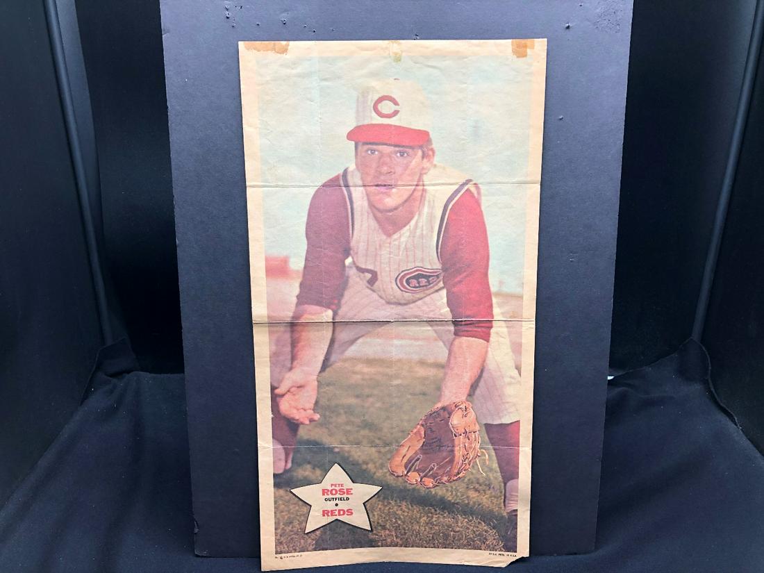 1968 Topps Posters Pete Rose (1 of 2)