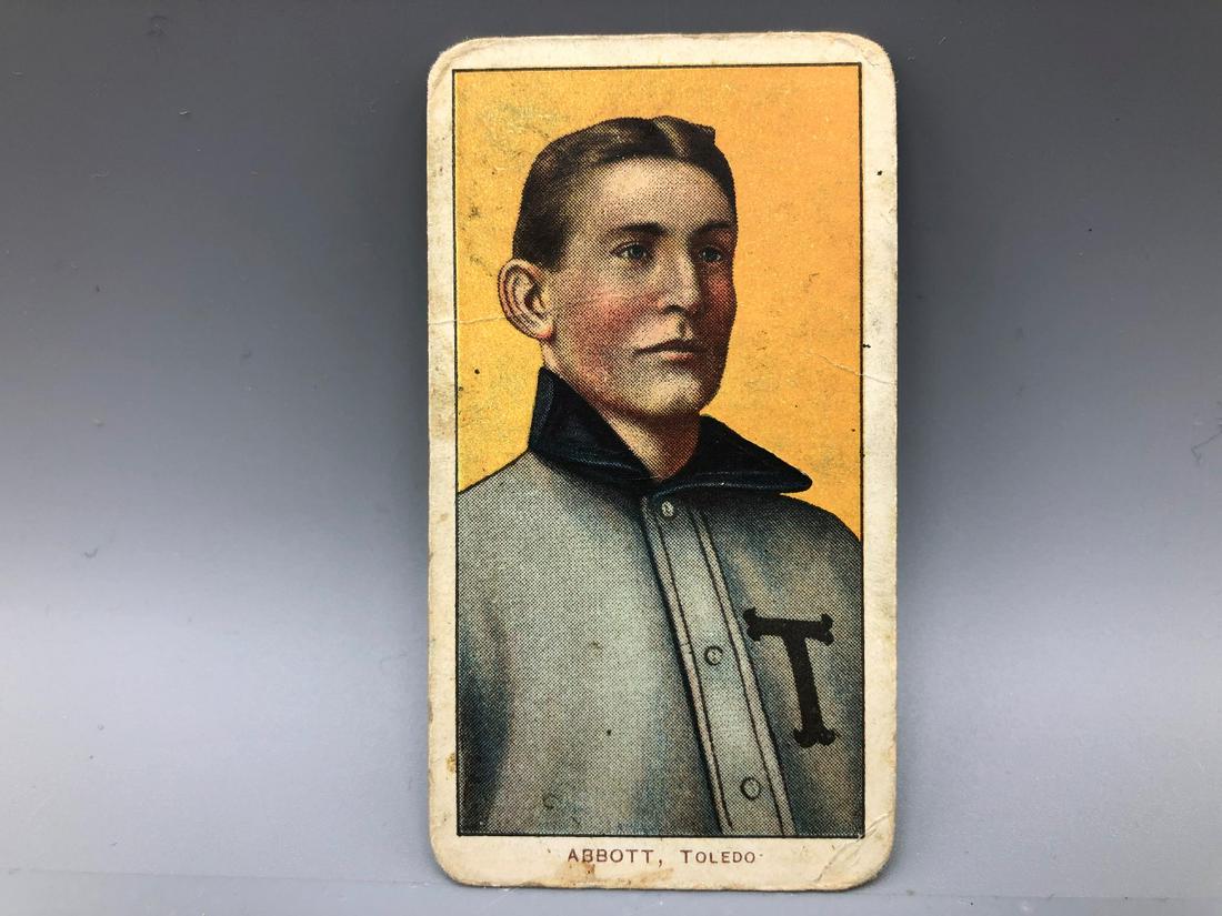 1909 T206 Fred Abbott (1 of 2)