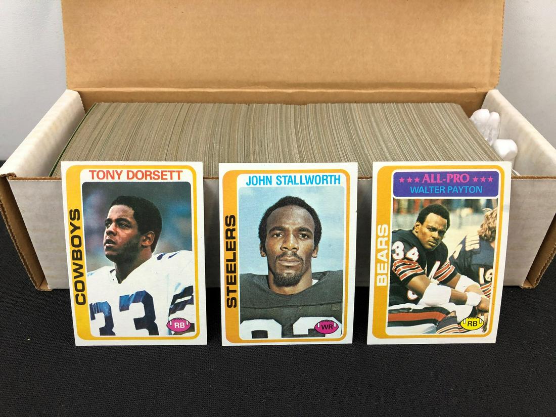 1978 Topps Football Set - Set averages in mid-grade (1 of 7)