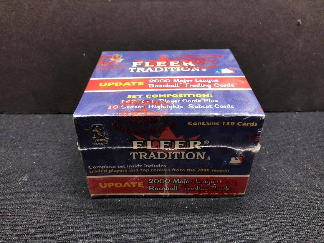 2000 Fleer Tradition Update Baseball Factory Sealed Set (1 of 2)