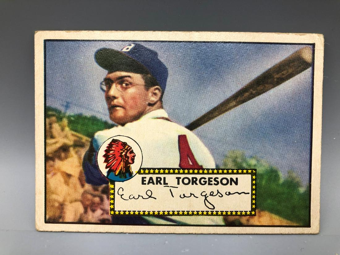 1952 Topps Earl Torgeson #97: 1952 Topps Earl Torgeson #97