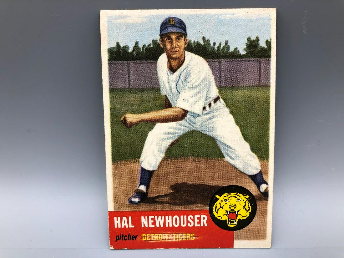 1953 Topps Hal Newhouser #228 High Number (1 of 2)