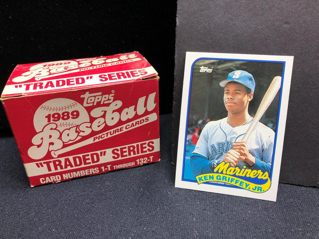 1989 Topps Traded Baseball Set - Ken Griffey Jr RC (1 of 3)