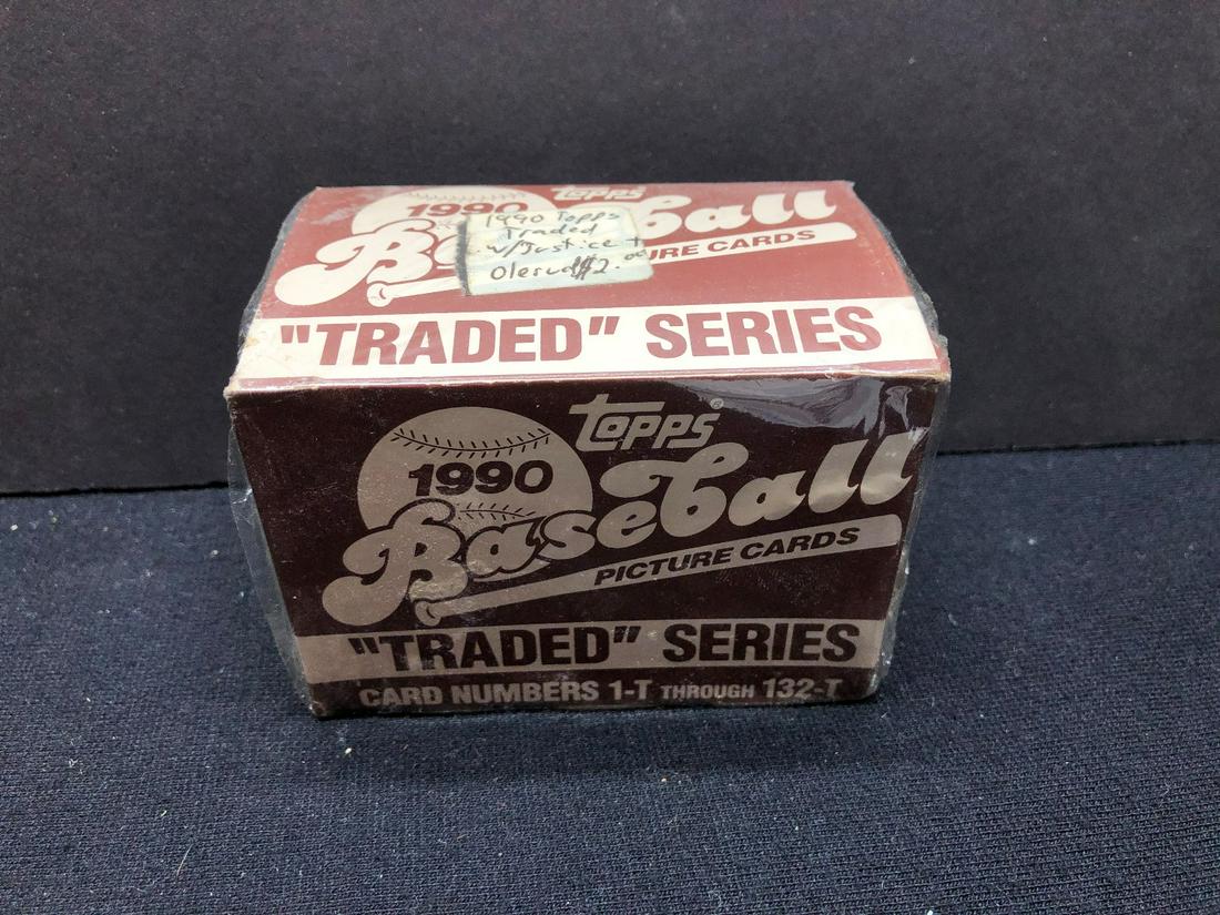 1990 Topps Traded Baseball Set (1 of 2)