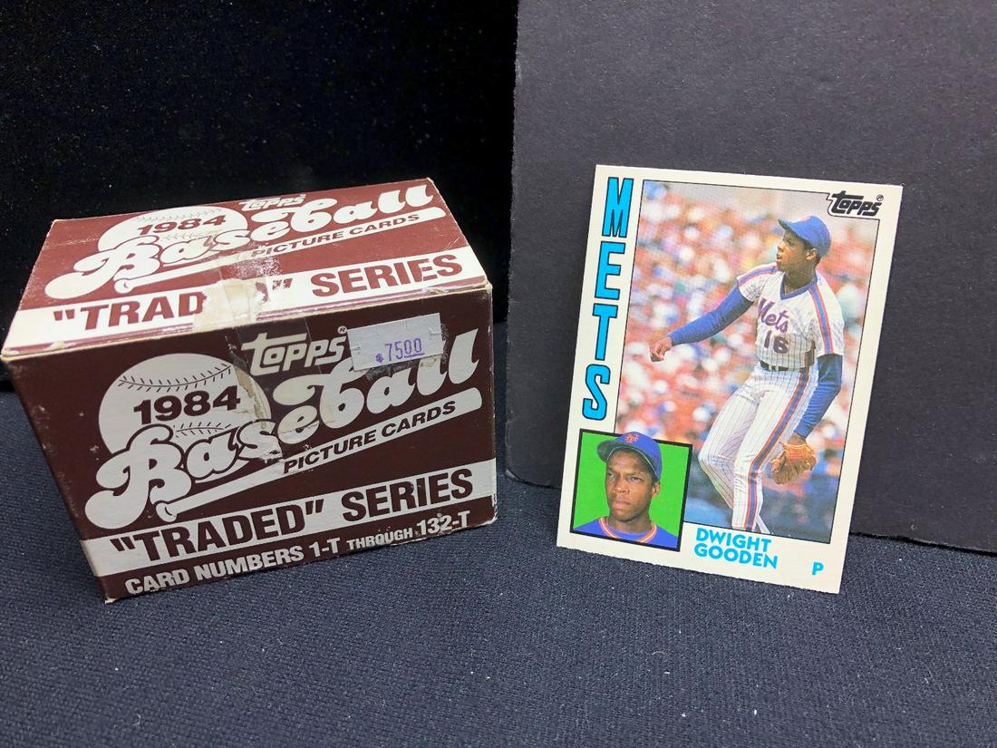 1984 Topps Traded Baseball Set - Dwight Gooden RC (1 of 3)