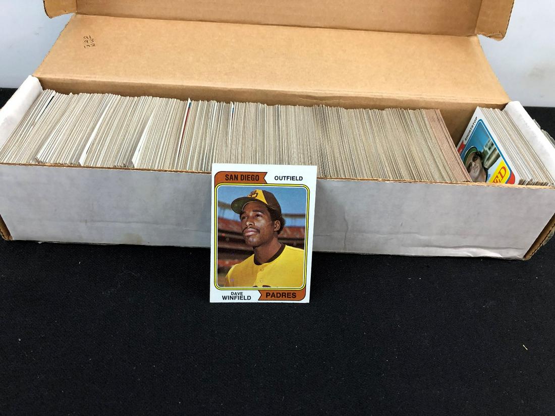 1974 Topps Baseball Near Complete Set w/Dave Winfield (1 of 7)