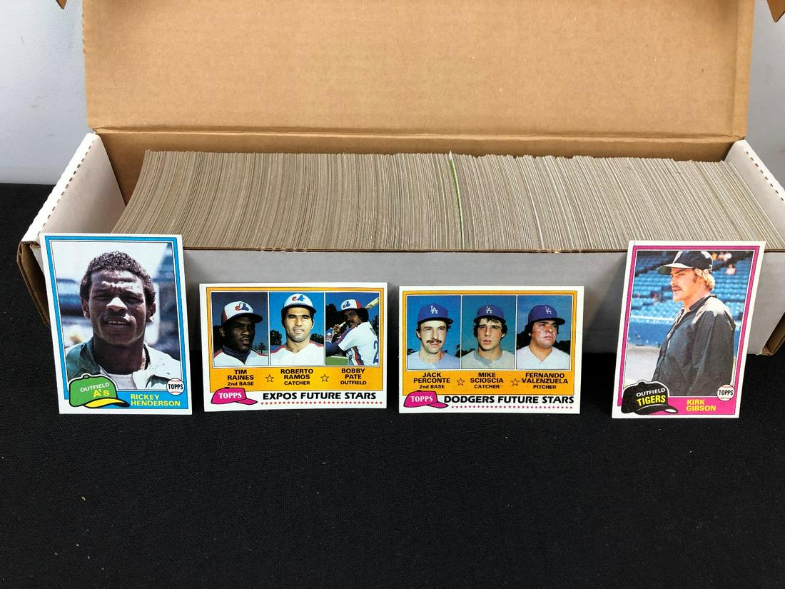 1981 Topps Baseball Set (1 of 3)