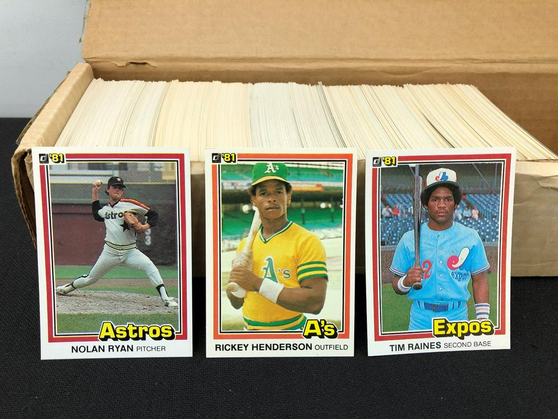1981 Donruss Baseball Set (1 of 1)