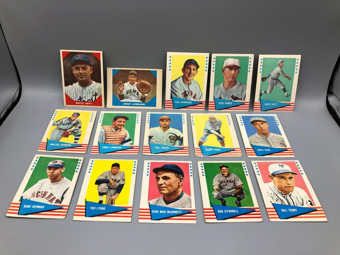 1960 & 1961 Fleer Baseball Lot of 15 - Varying (1 of 6)
