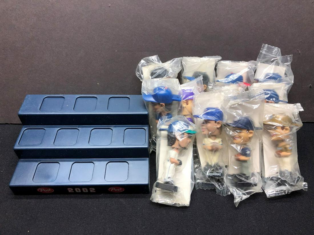 2002 Kraft MLB Mini Bobblehead Set of 12 with Stand - (1 of 3)