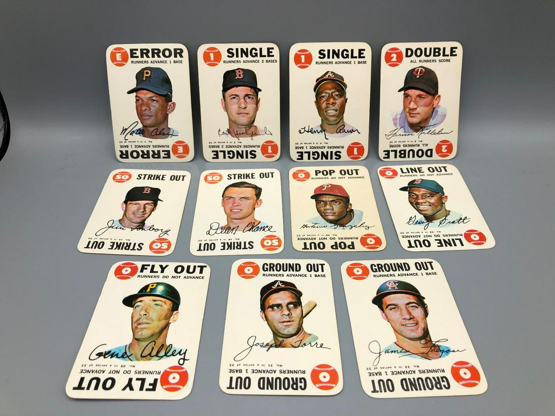 1968 Topps Baseball Game Lot of 11 - Varying Conditions (1 of 6)