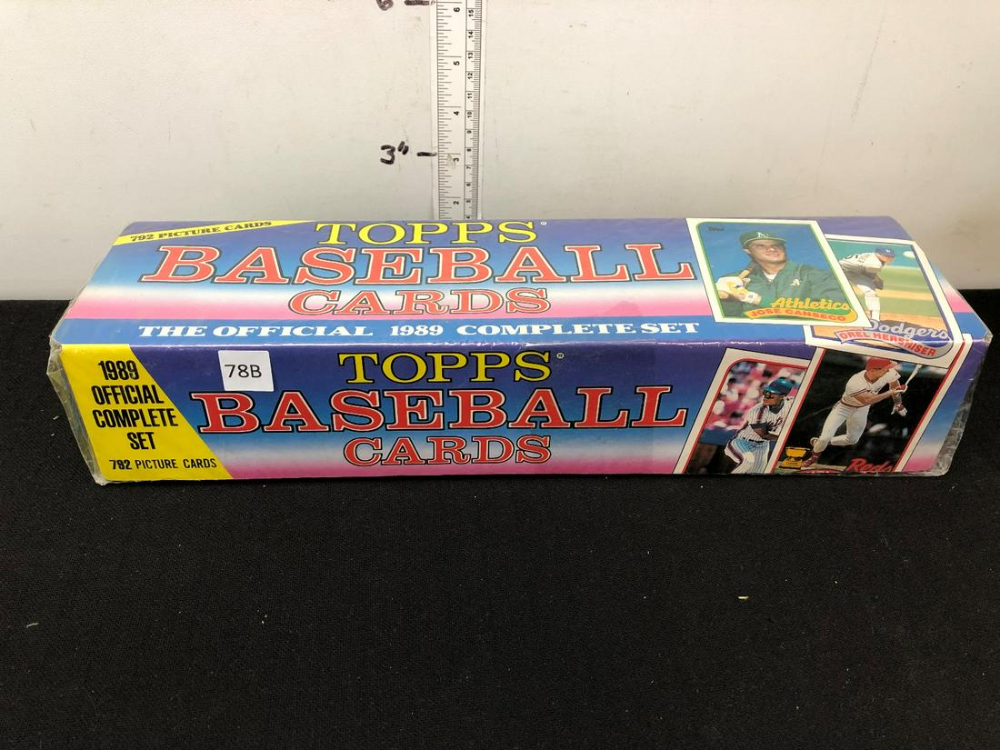 1989 Topps Baseball Factory Sealed Complete Set (1 of 1)