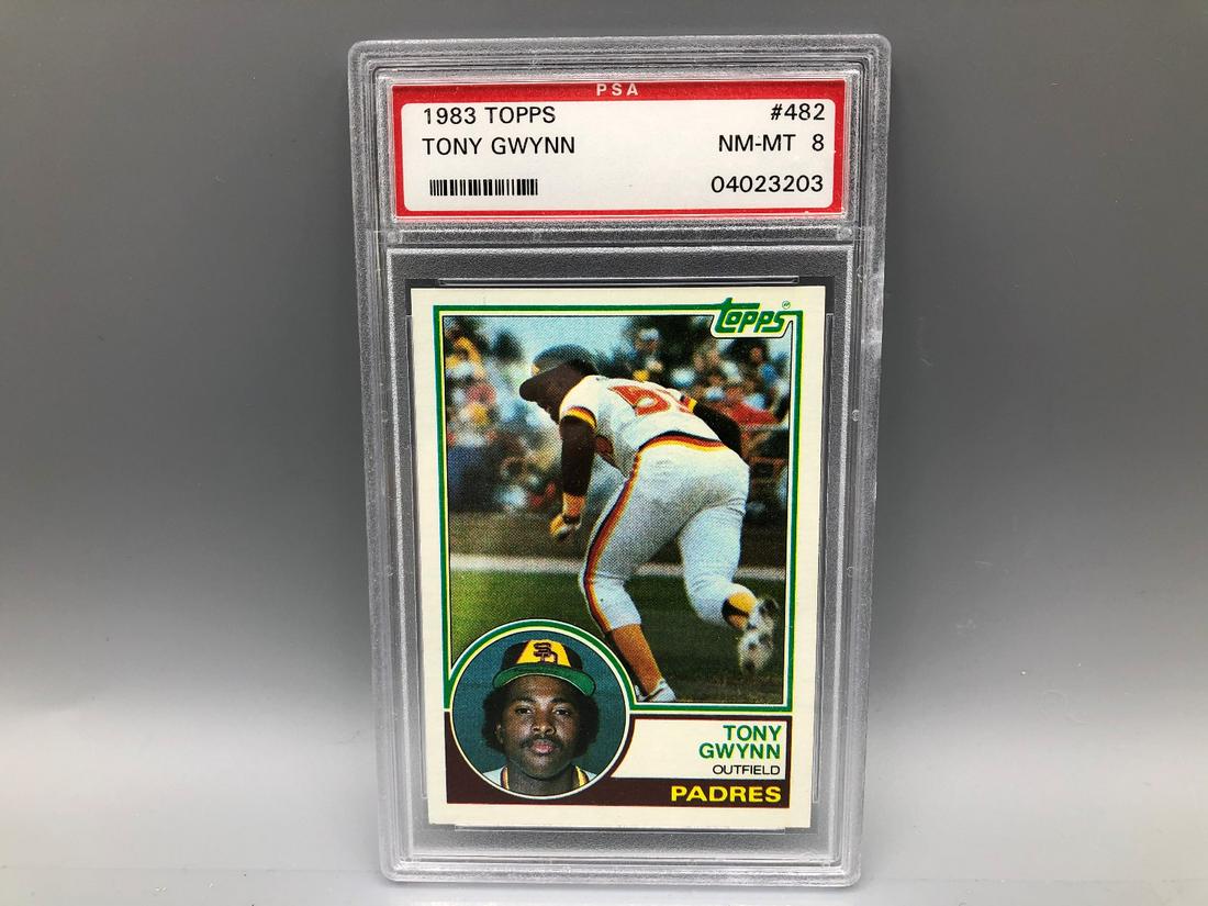 1983 Topps Tony Gwynn #482 RC PSA 8 (1 of 2)