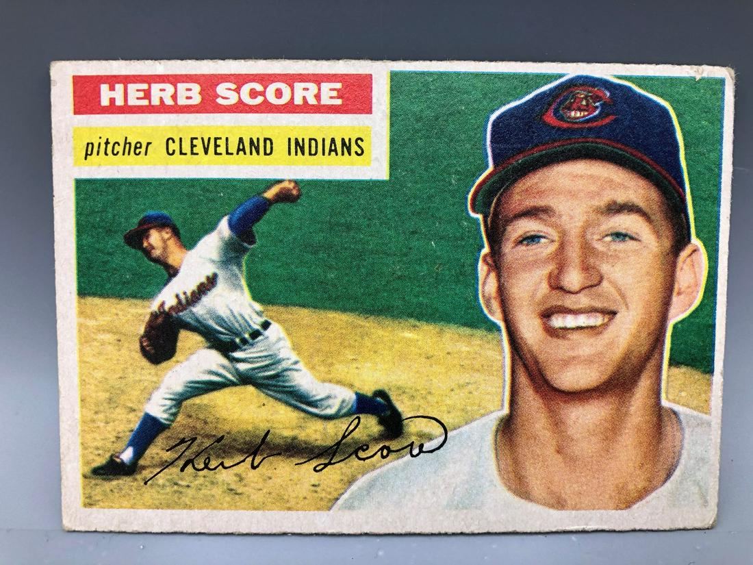 1956 Topps Herb Score #140 Rookie: 1956 Topps Herb Score #140 Rookie