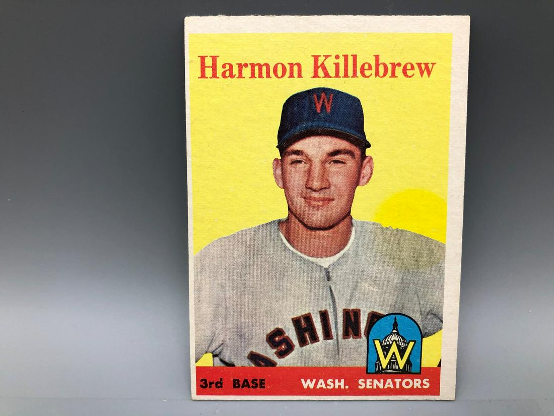 1958 Topps Harmon Killebrew #288 HOF (1 of 2)