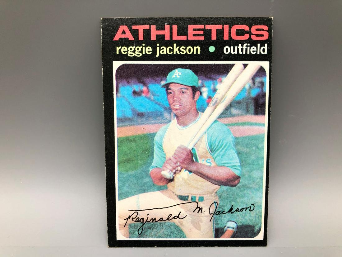 1971 Topps Reggie Jackson #20 HOF (1 of 4)