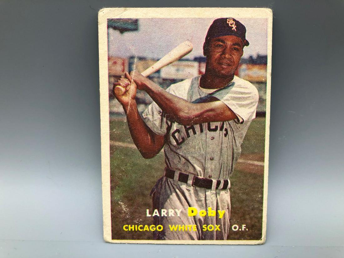 1957 Topps Larry Doby #85 HOF (1 of 2)