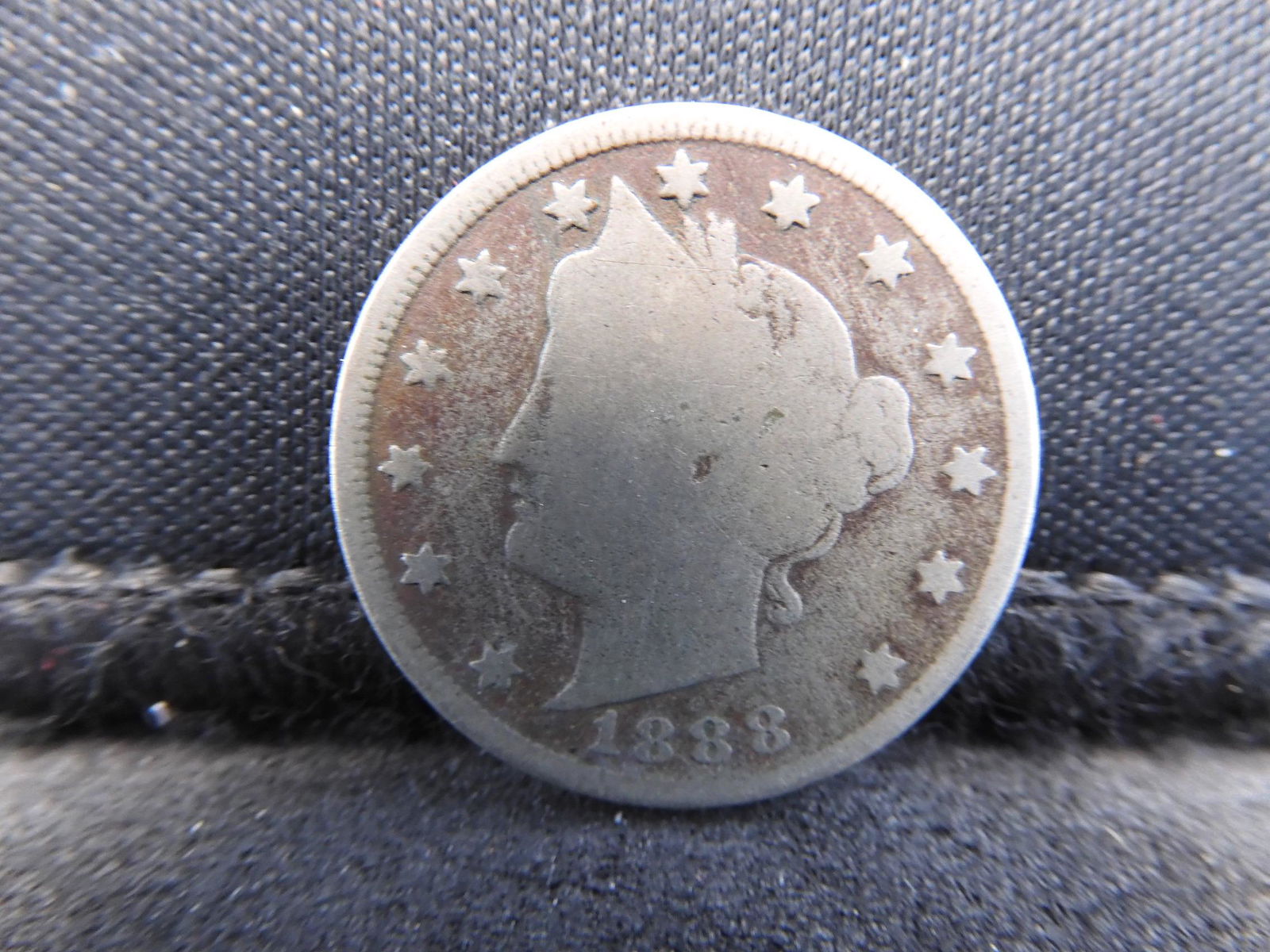 1888 Key Date V-Nickel. (1 of 2)