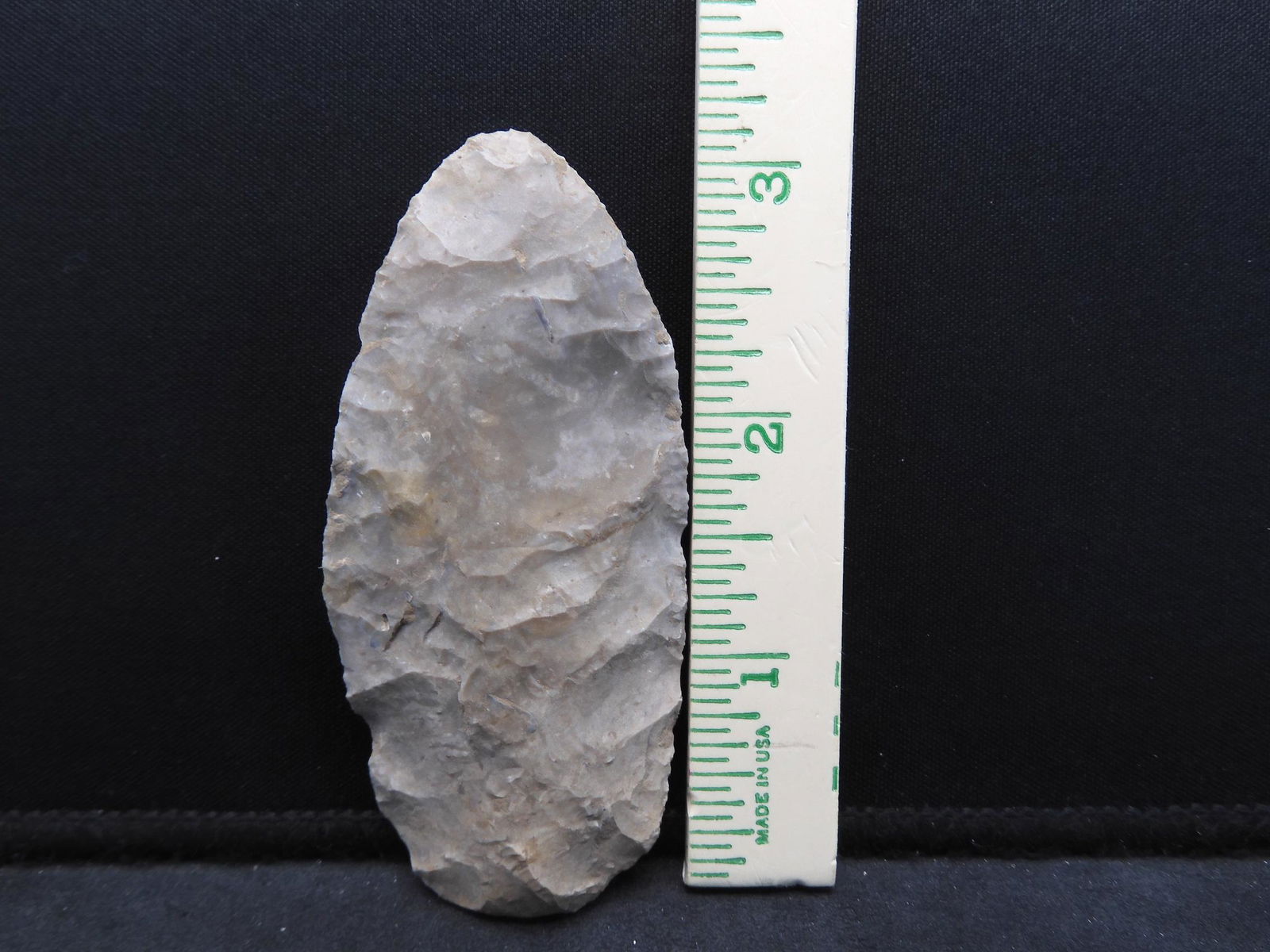 Ohio Found 3 inch cache blade.  Probable Adena culture. (1 of 4)