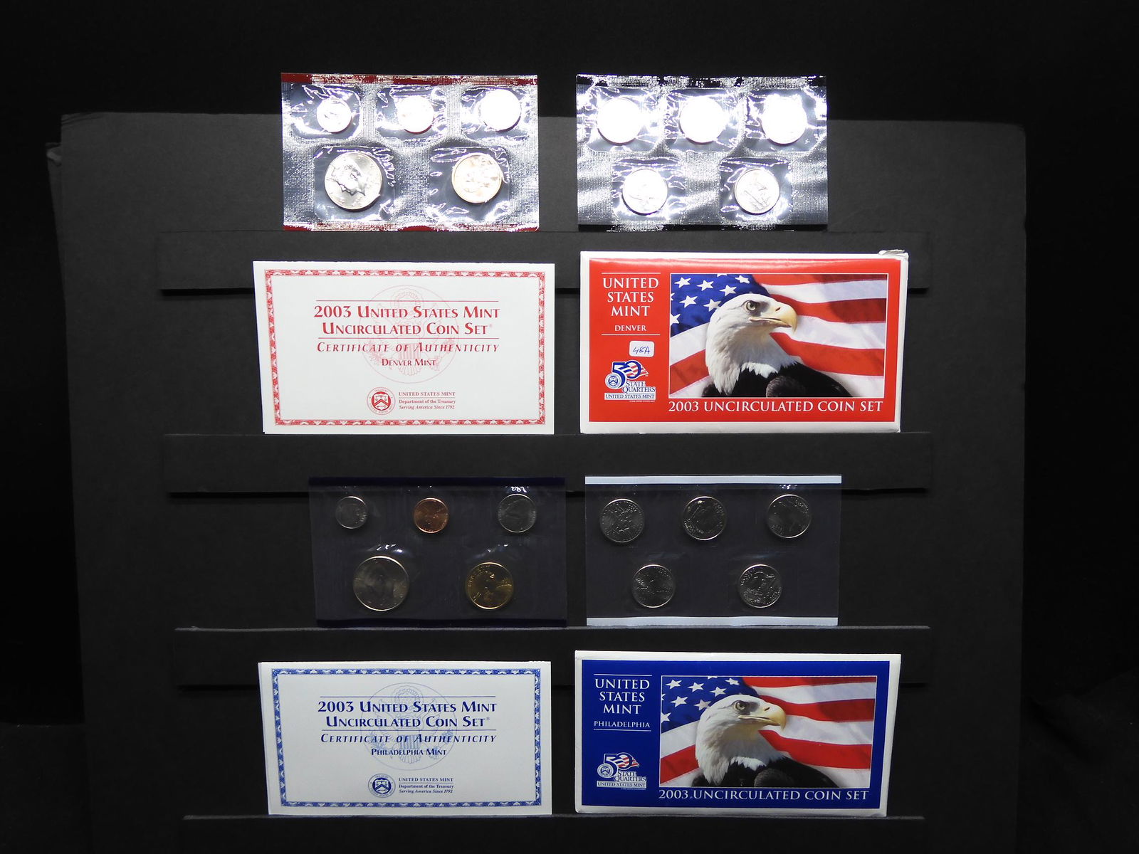 2003 P/D 20-coin US Mint Set.  GEM in original holder. (1 of 13)