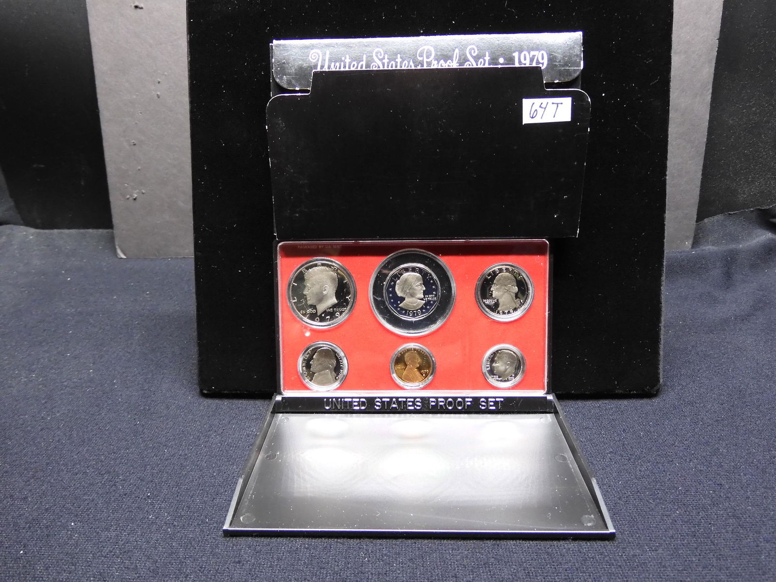 1979 -S US Proof Set Contains the SBA Dollar (1 of 3)