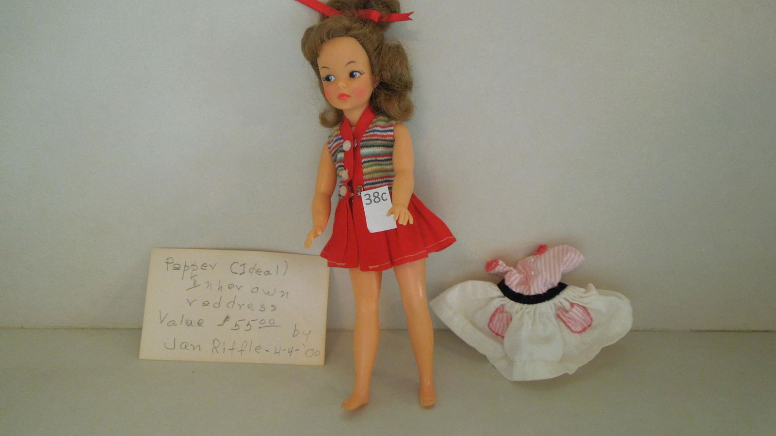 Vintage Pepper Doll (Ideal) Extra Dress: Vintage Pepper Doll (Ideal) Extra Dress
