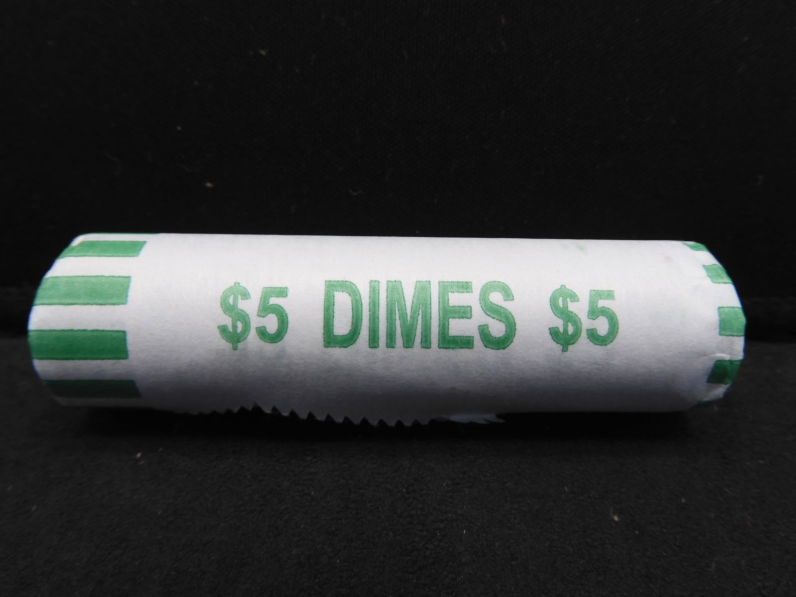 Wrapped Roll Mercury Silver Dimes (1 of 3)