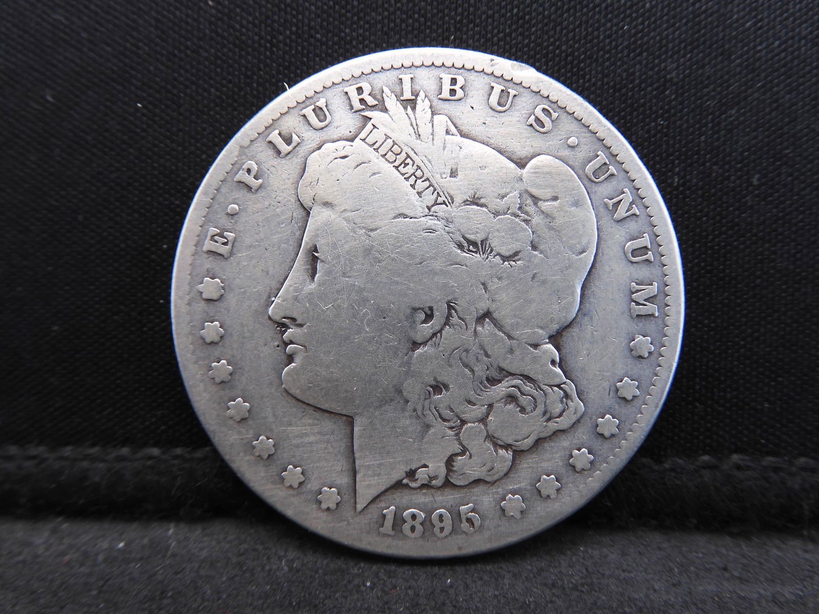 1895-S Morgan Silver Dollar - Scarce!  Key Date! (1 of 2)