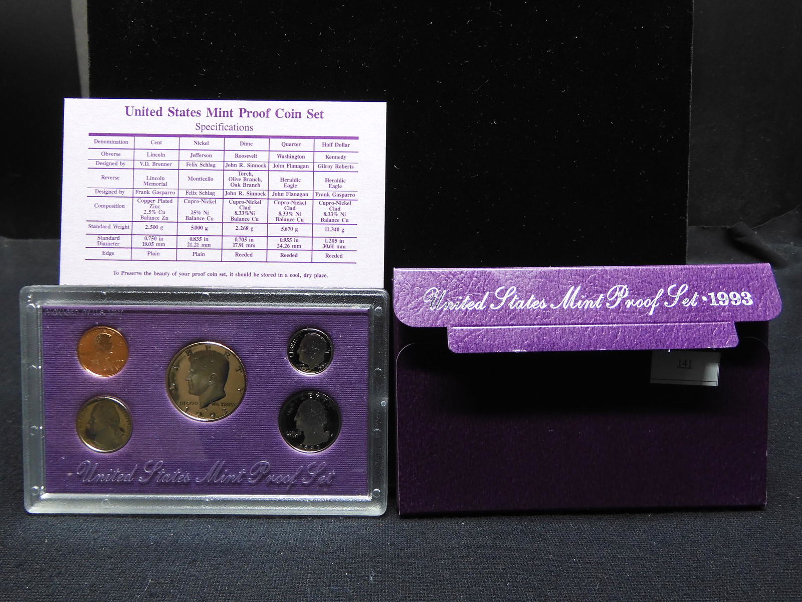 1993 U.S. Proof Clad Set OGP (1 of 4)