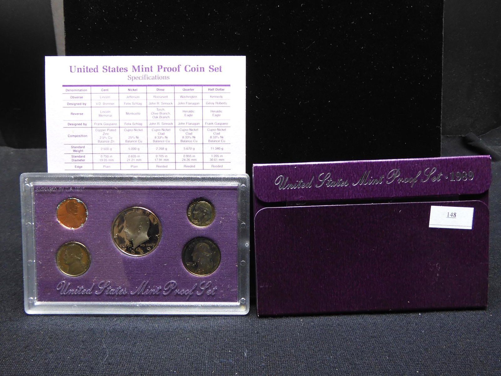 1989 U.S. Proof Set OGP (1 of 4)