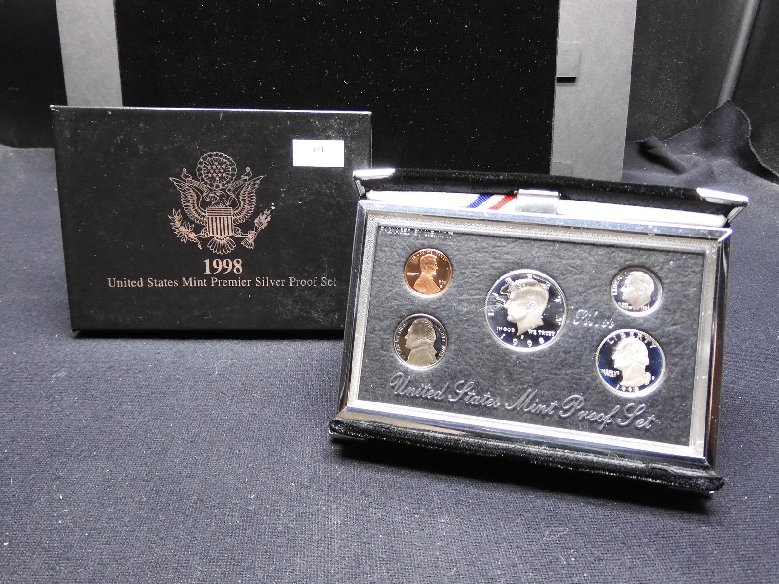 1998 U.S. Mint Premier Silver Proof Set OGP (1 of 3)