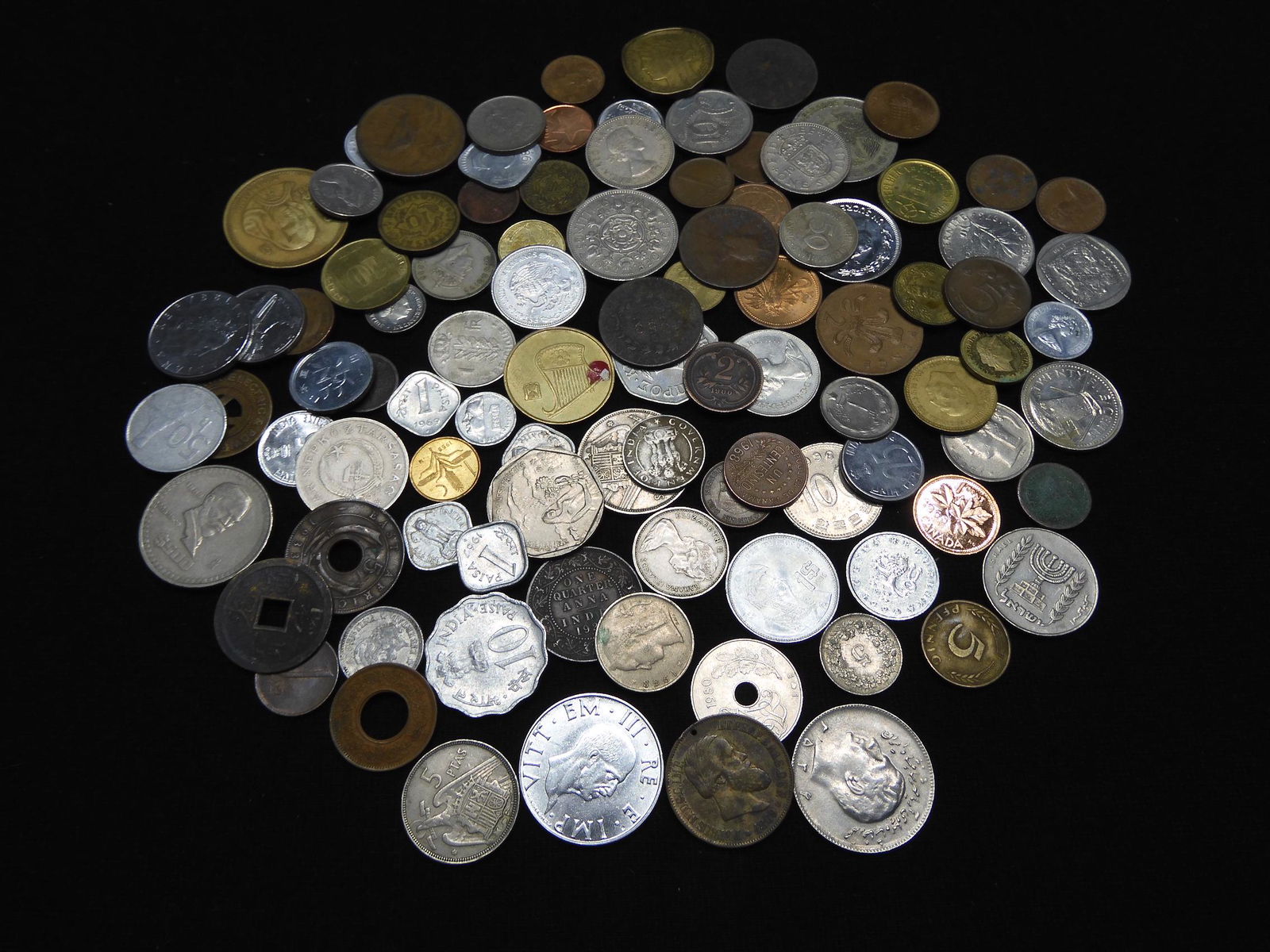 .88 Lbs. World Coins - Various Countries (1 of 5)