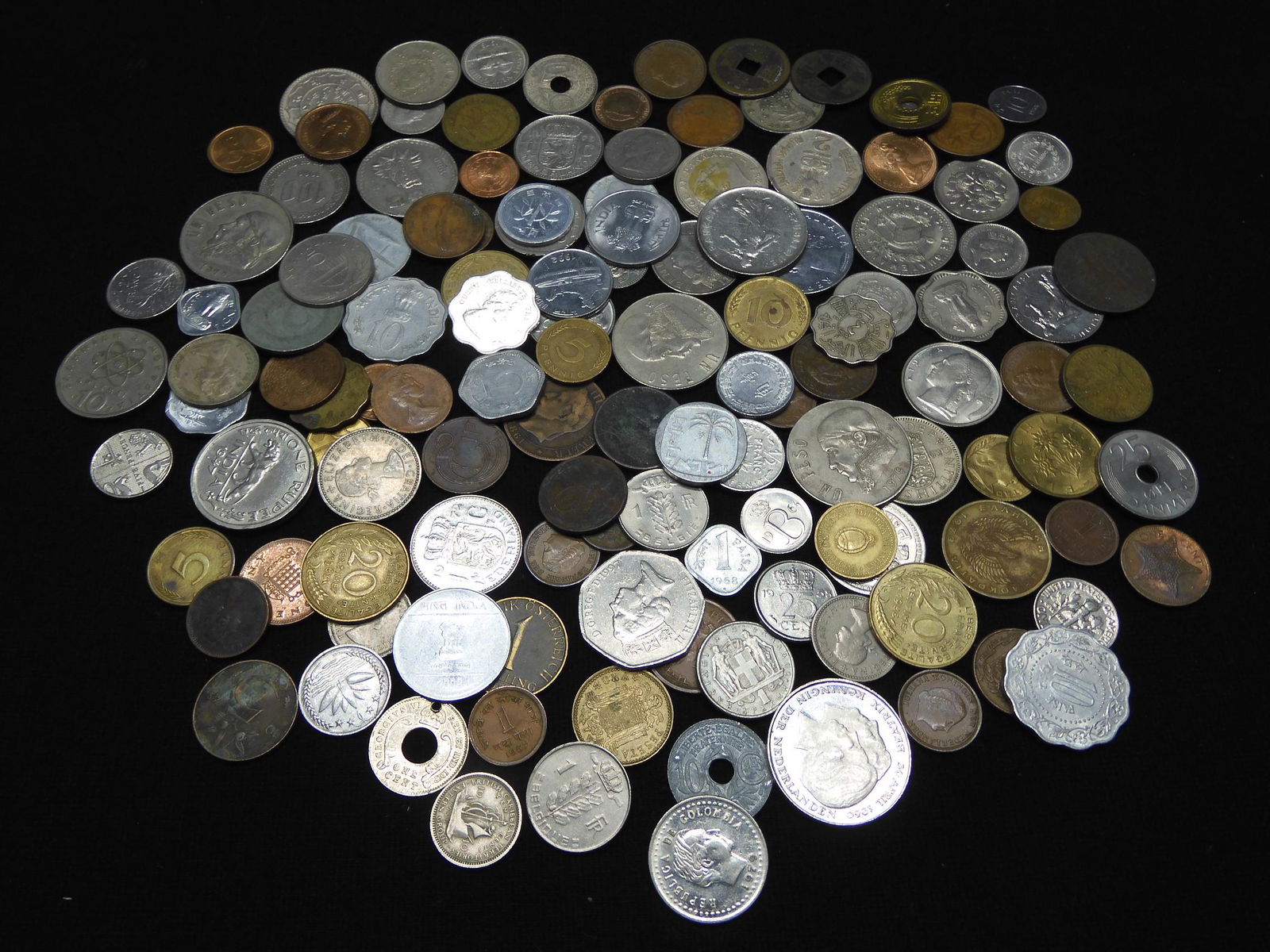 1.12 Lbs. World Coins - Various Countries (1 of 5)