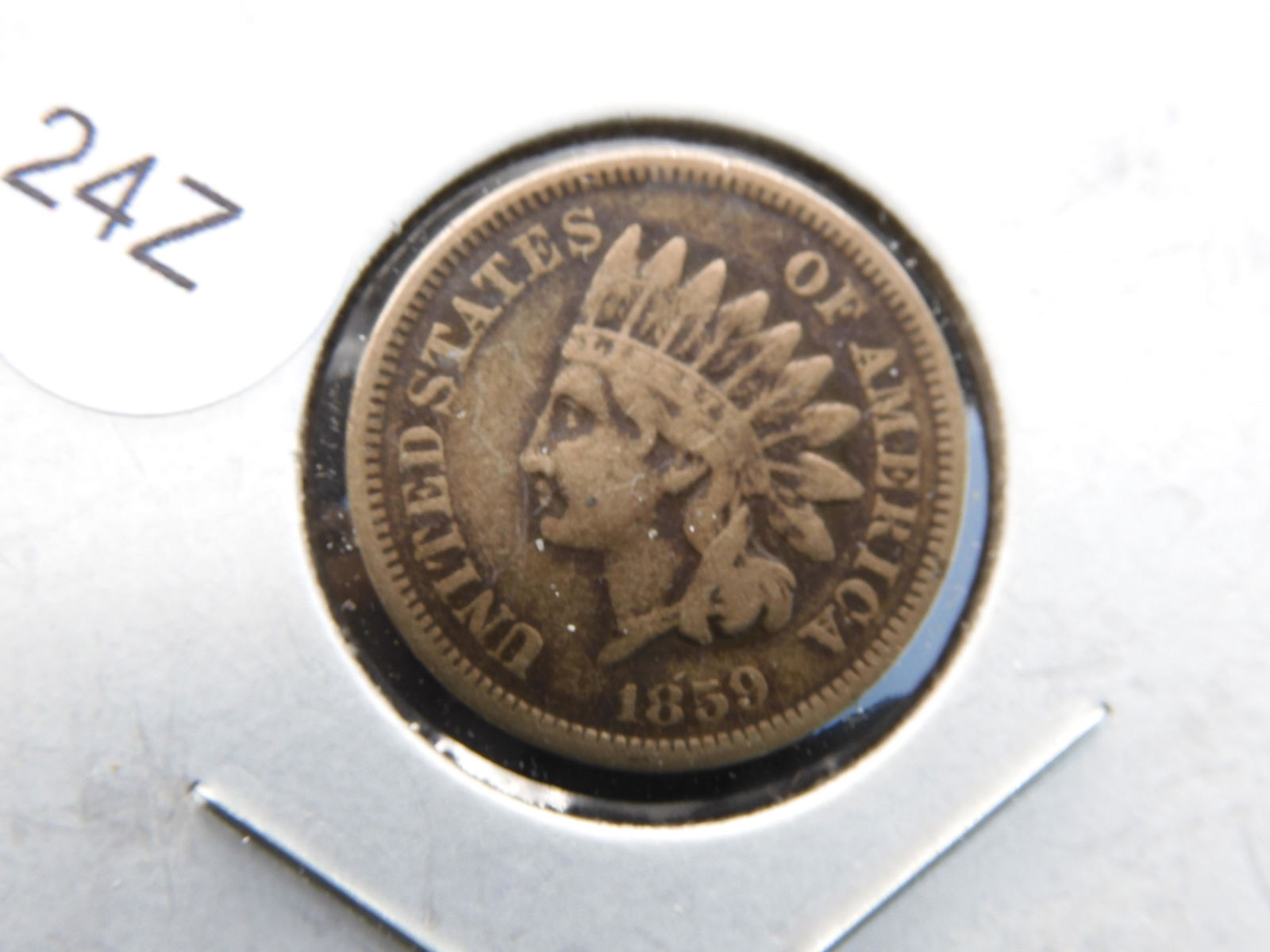 1859C/N Indian Head Cent  First Year (1 of 3)
