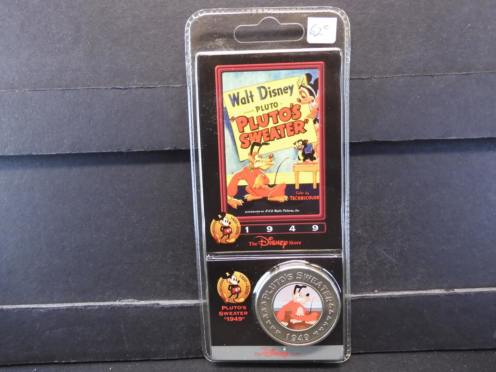 DISNEY'S (PLUTO'S SWEATER/1949), HARDER TO FIND/BRAND: DISNEY'S (PLUTO'S SWEATER/1949), HARDER TO FIND/BRAND NEW IN PLASTIC CASE!