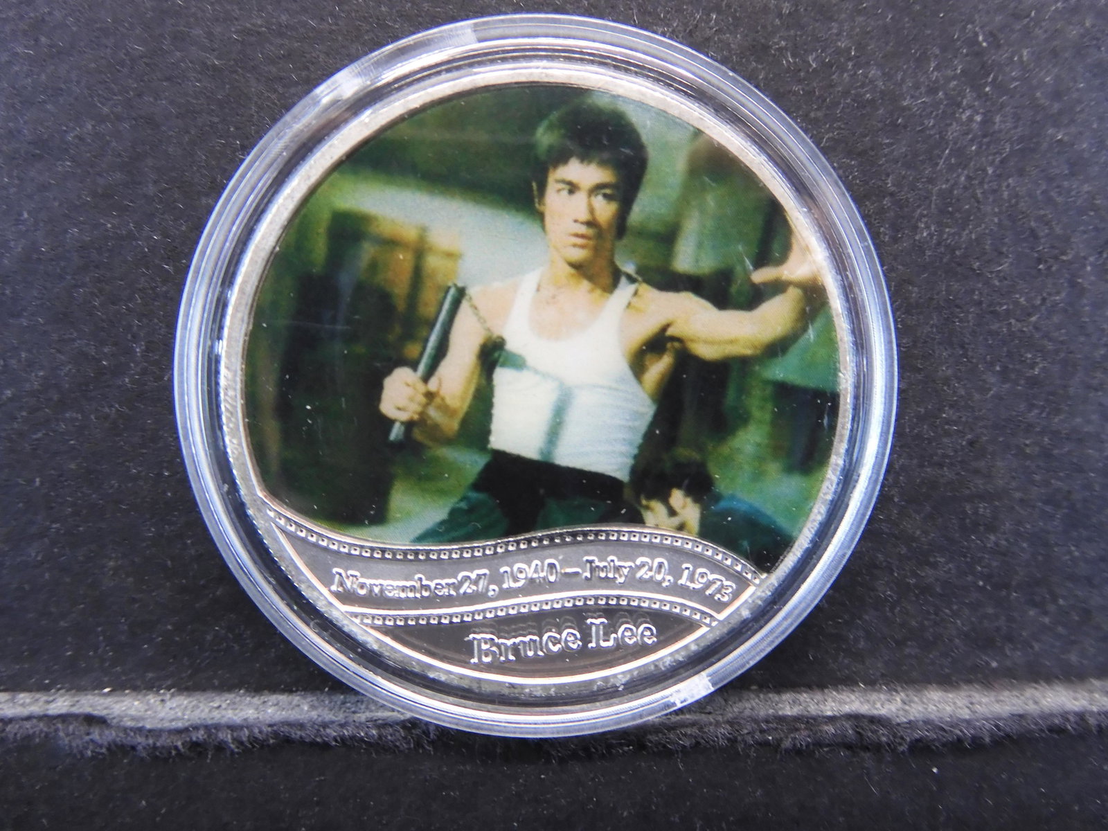 (BRUCE LEE/THE MASTER) Novelty, NOT SILVER/NEW!: (BRUCE LEE/THE MASTER) Novelty, NOT SILVER/NEW!
