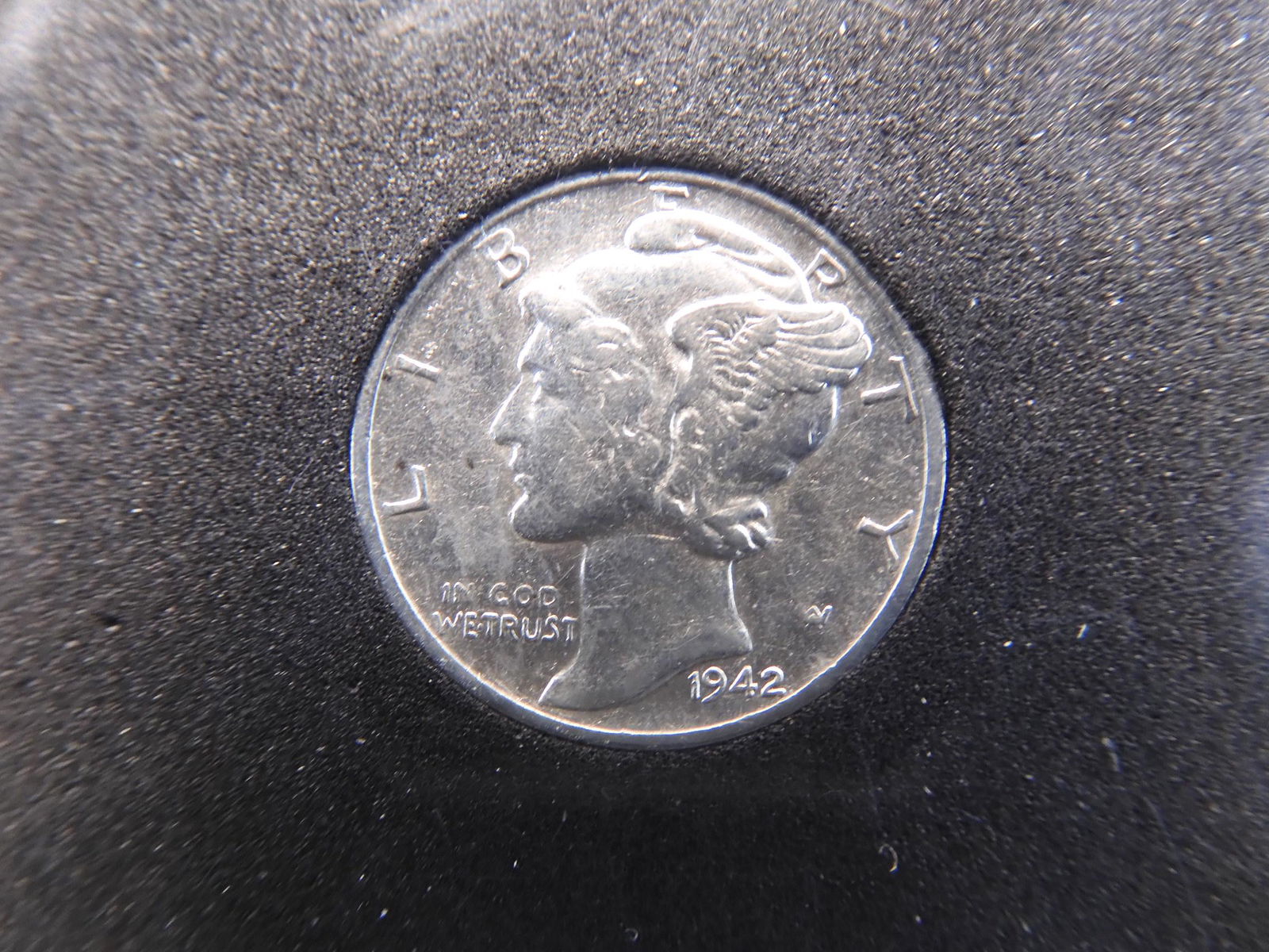 1942-D Mercury Dime, MS63 Details (1 of 4)